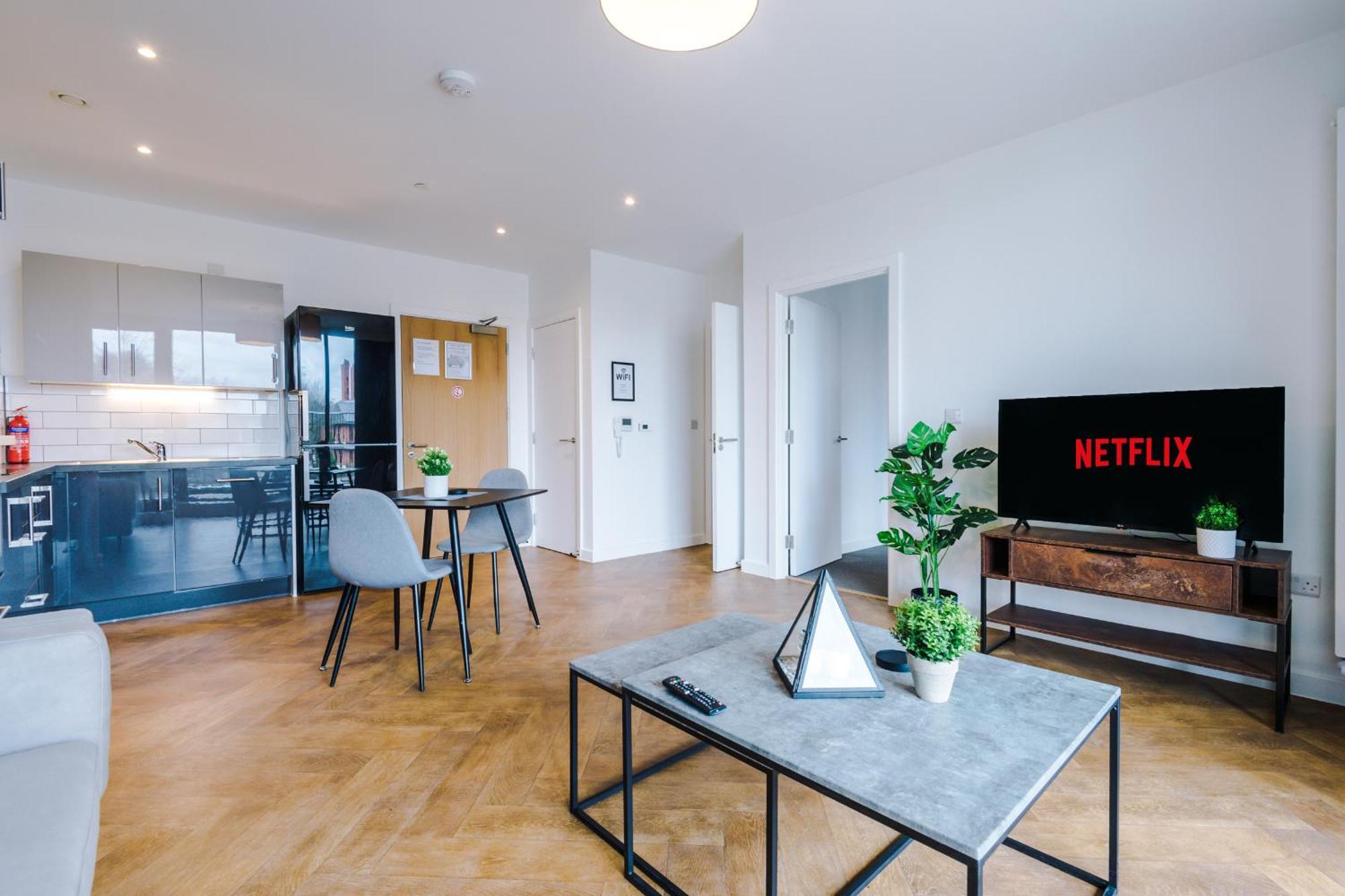 Hilltop Serviced Apartments - Ancoats 曼彻斯特 客房 照片