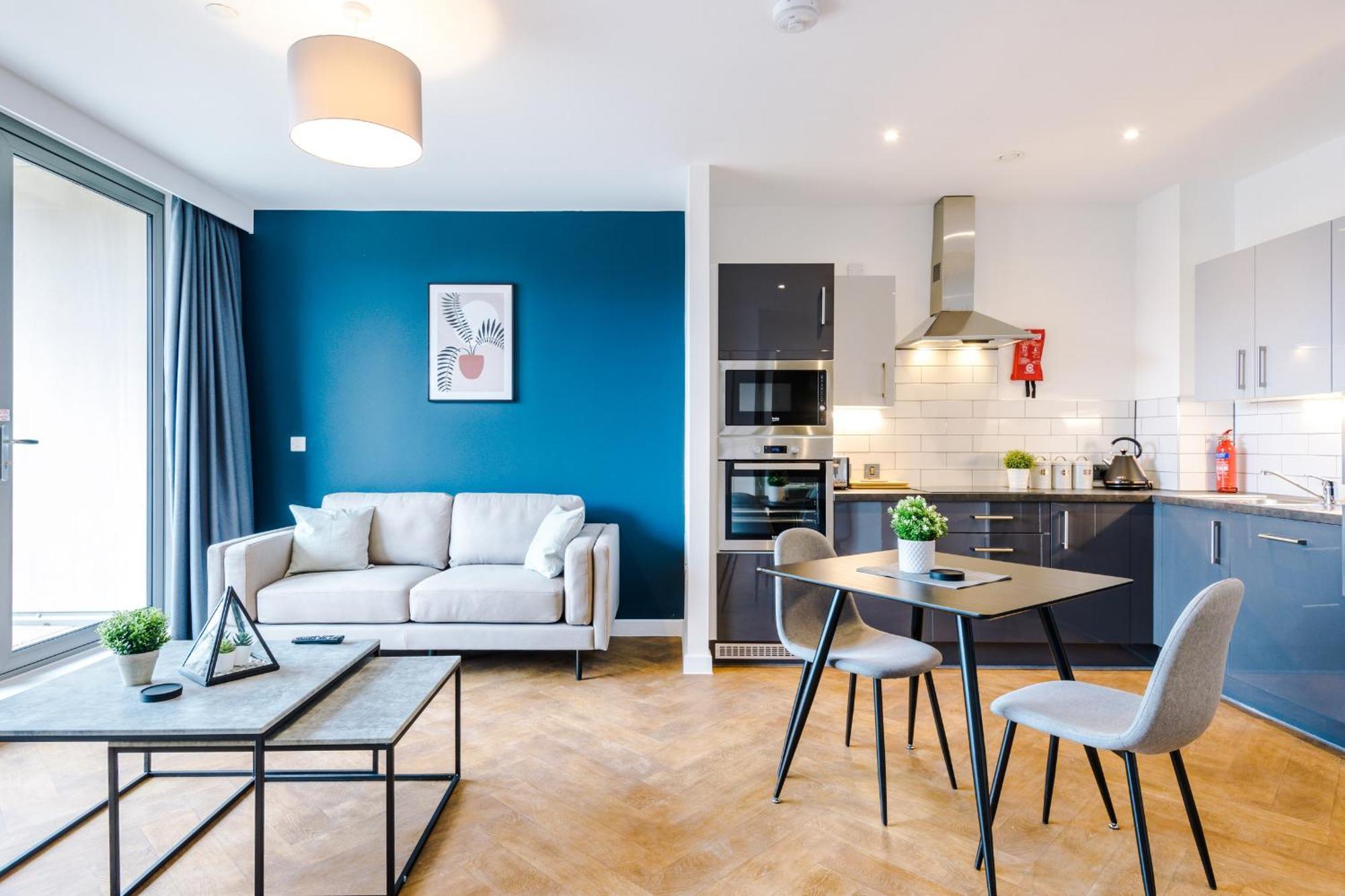 Hilltop Serviced Apartments - Ancoats 曼彻斯特 客房 照片