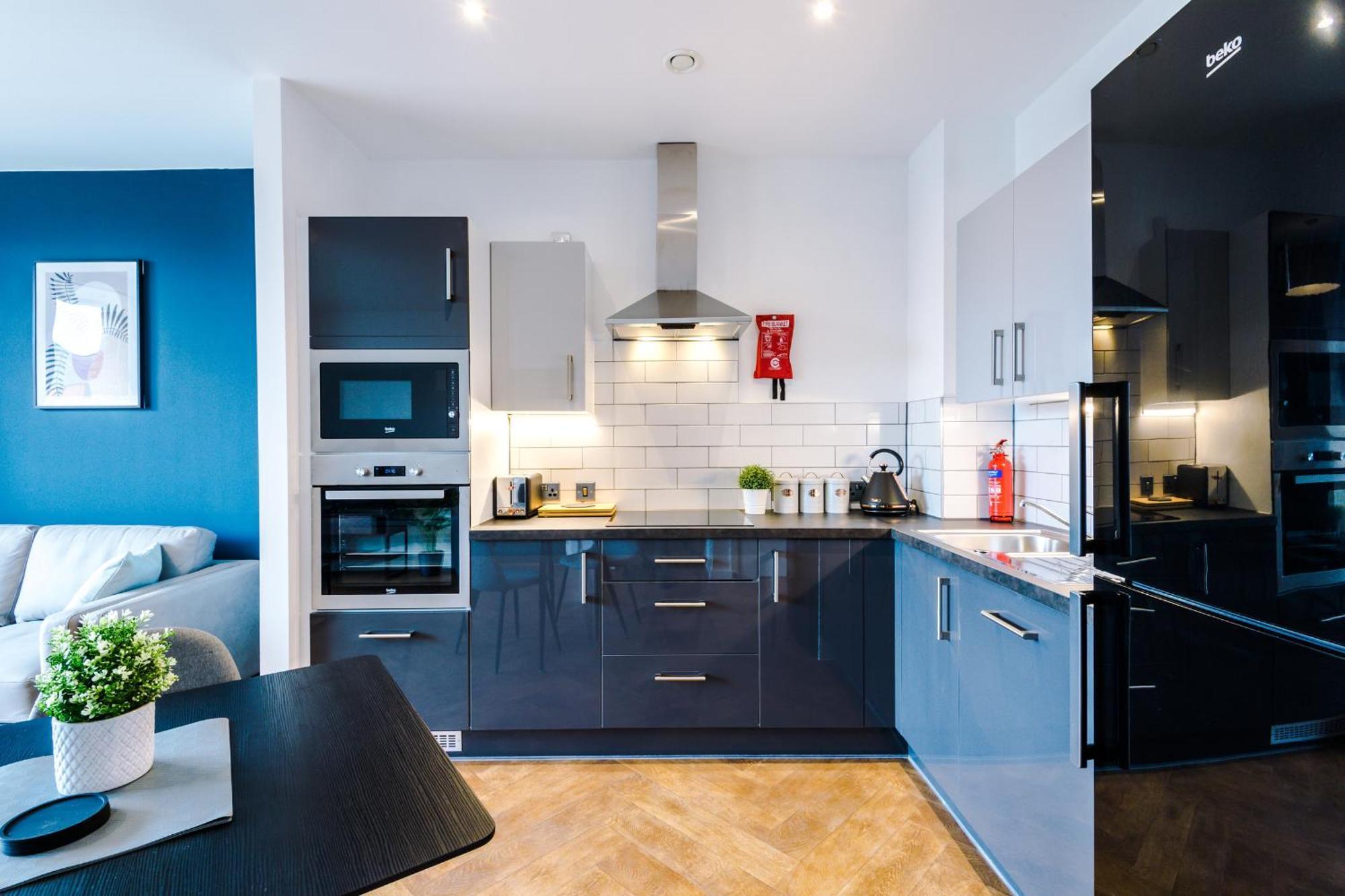 Hilltop Serviced Apartments - Ancoats 曼彻斯特 客房 照片